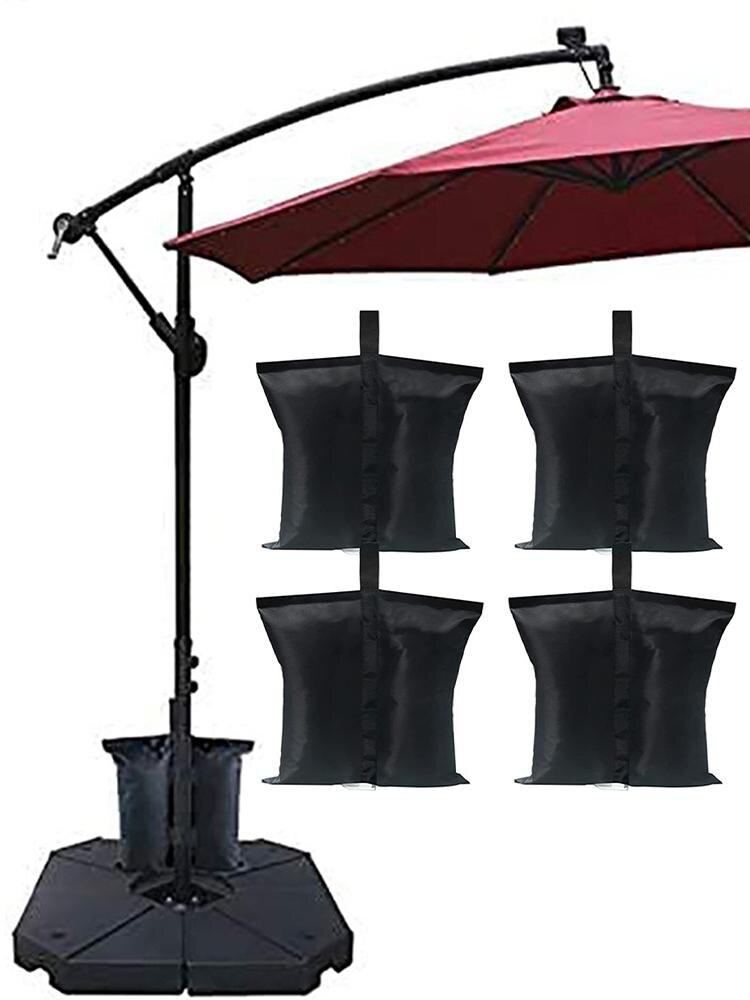 Cheap Goat Tents 4pcs Canopy Sand Bag Outdoor Camping Tent Sand Bag Windproof Tent Weights Sandbag Oxford 800d Legging Accessories Fixing Sa W5v6   